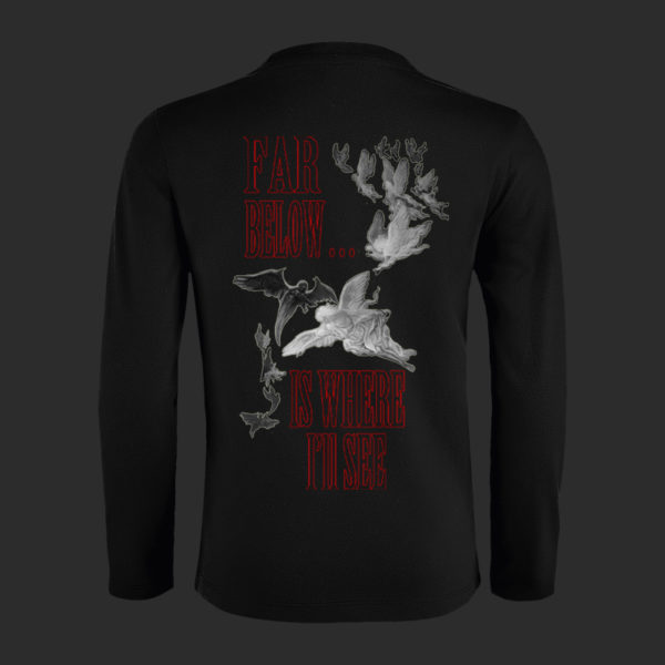 Kids T-Shirt Long Sleeve - Dawn Of Possession Falling Angel