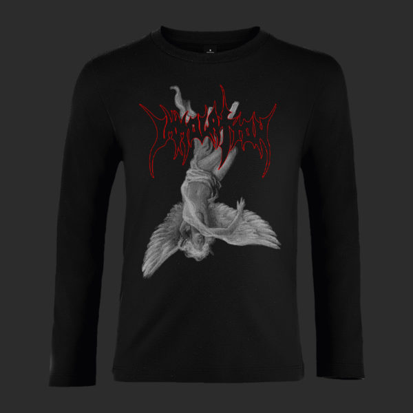 Kids T-Shirt Long Sleeve - Dawn Of Possession Falling Angel