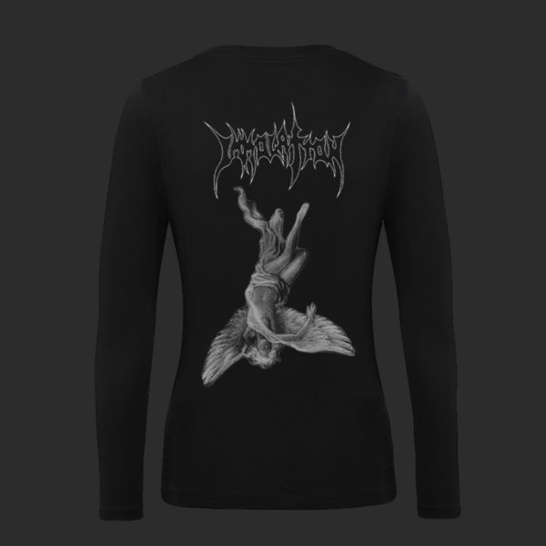 Women T-Shirt Long Sleeve - Dawn Of Possession Demon/Angel