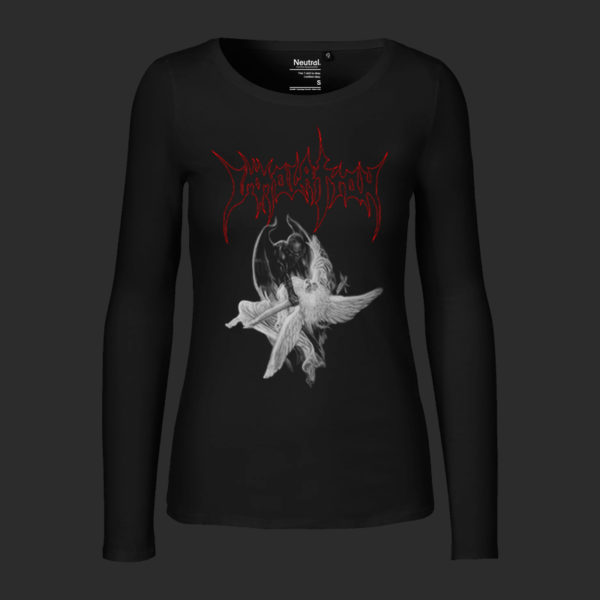 Women T-Shirt Long Sleeve - Dawn Of Possession Demon/Angel