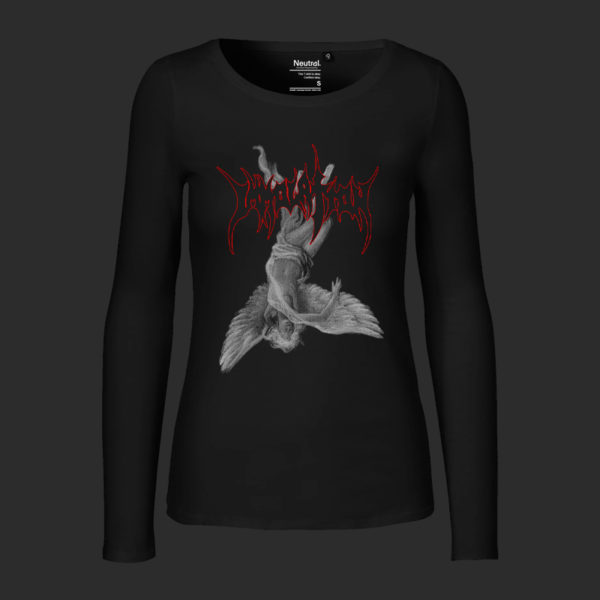 Women T-Shirt Long Sleeve - Dawn Of Possession Falling Angel