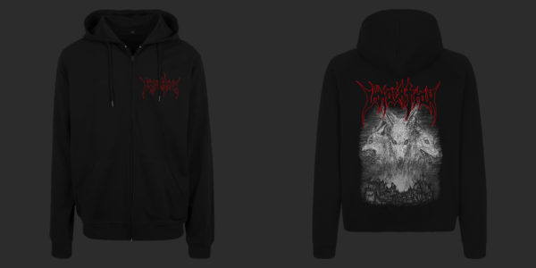 Zip-up Hoodie - Atonement Greyscale