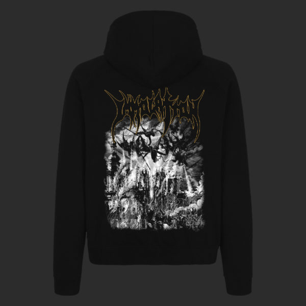 Zip-up Hoodie - Burning City