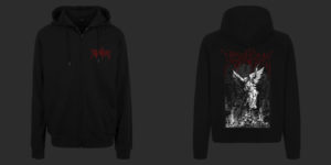 Zip-up Hoodie - Spear design from The Last Atonement Tour