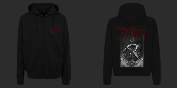 Zip-up Hoodie - Trident design from The Last Atonement Tour