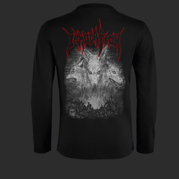 Kids T-Shirt Long Sleeve - Atonement Greyscale