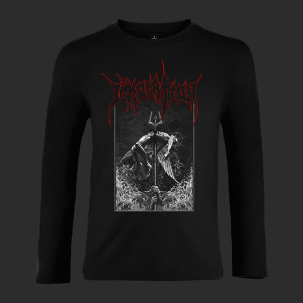 Kids T-Shirt Long Sleeve - Trident design from The Last Atonement Tour