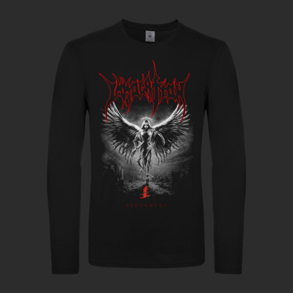 T-Shirt Long Sleeve – Atonement Greyscale