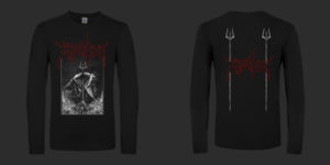 T-Shirt Long Sleeve - Trident design from The Last Atonement Tour