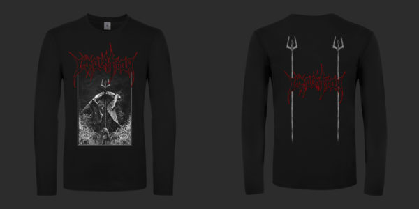 T-Shirt Long Sleeve - Trident design from The Last Atonement Tour