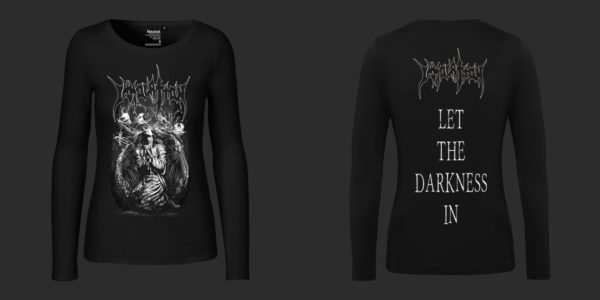 Women T-Shirt Long Sleeve - Angel In Darkness