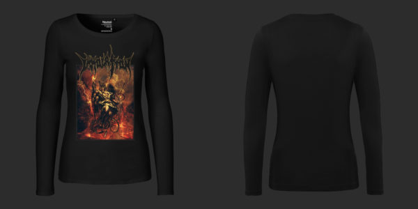 Women T-Shirt Long Sleeve - The Possessed Archangel