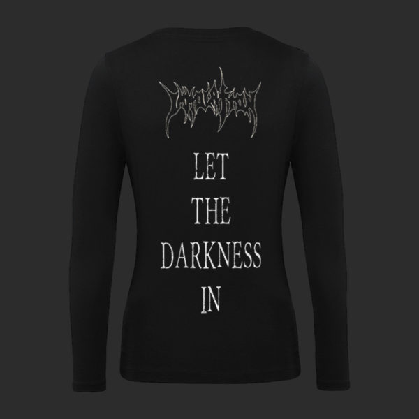 Women T-Shirt Long Sleeve - Angel In Darkness