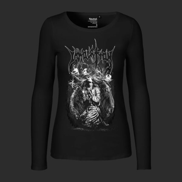 Women T-Shirt Long Sleeve - Angel In Darkness