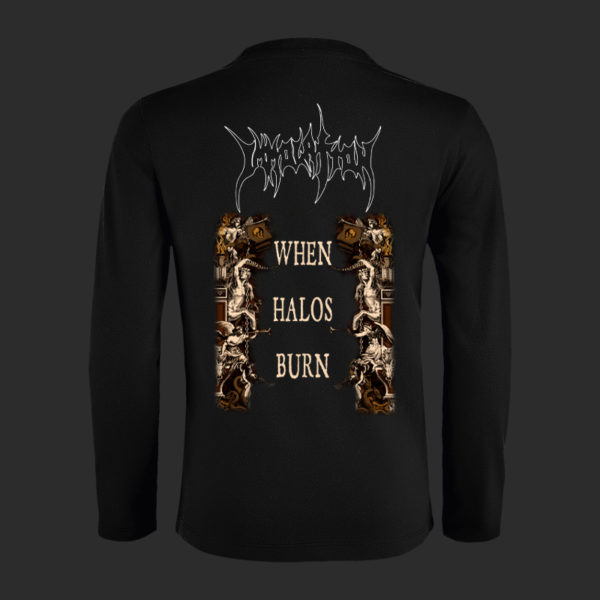 Kids T-Shirt Long Sleeve - When Halos Burn