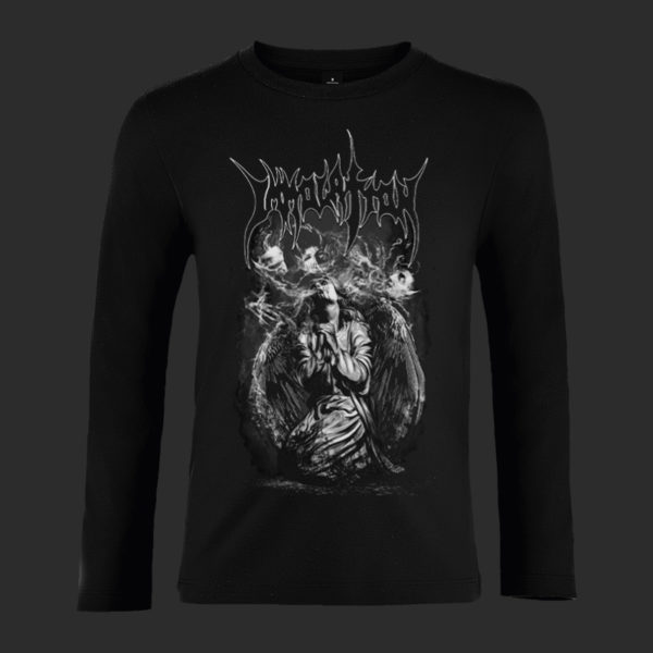 Kids T-Shirt Long Sleeve - Angel In Darkness