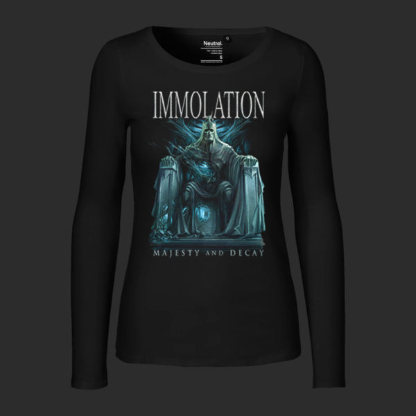 Women T-Shirt Long Sleeve - Majesty and Decay