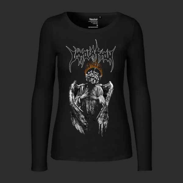 Women T-Shirt Long Sleeve - When Halos Burn