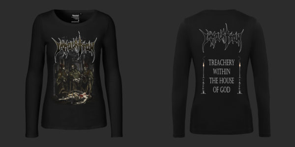 Women T-Shirt Long Sleeve - Popes/Angel TREACHERY