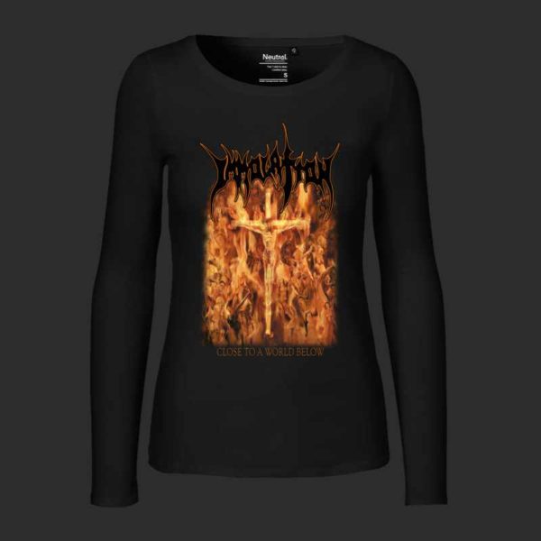 Women T-Shirt Long Sleeve - Close To a World Below