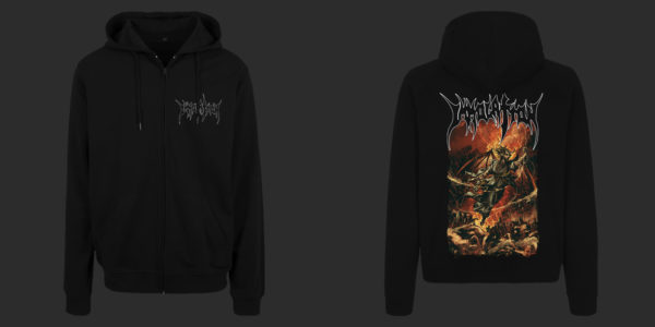 Zip-up Hoodie - Burning Summer